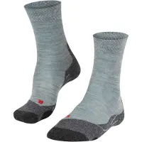 Falke - Chaussettes de randonnée - TK2 Explore W Melange Smoke Blue en Laine - Taille 37-38 - Bleu