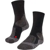 Falke - Chaussettes de randonnée - TK1 Adventure W Black-Mix en Laine - Taille 37-38 - Noir