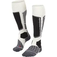 Falke Chaussettes de sport 'SK1' gris / noir / blanc cassé