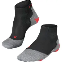 Falke Chaussettes de sport gris chiné / rouge / noir