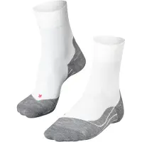 Falke Chaussettes de sport gris / rouge sang / blanc