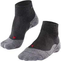 Falke Chaussettes de sport anthracite / gris chiné / rouge