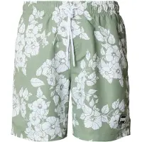 Urban Classics Shorts de bain vert pastel / blanc