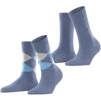 Burlington Chaussettes beige / bleu