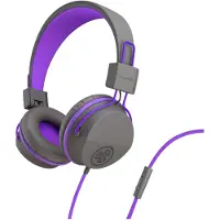 JLab JBuddies Studio Over Ear Folding Kids Écouteurs Arceau Connecteur de 3,5 mm Gris, Violet