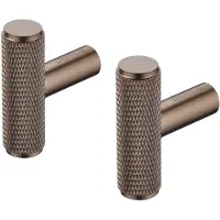 Blomus ROF zylindrischer Aufhänger, gebranntes Metall, 2 Stück.