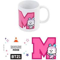 Pricenet - Tasse en céramique 350 ml INSIDE MANG, Tasse, Blanc