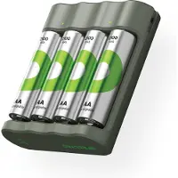 GP Chargeur RECYKO B441 avec 4 piles AA 2100 mAh