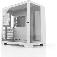 Blackstorm Artemis A711G ATX case with window, white (ATX, Mini-ITX), Boîtier PC, Blanc