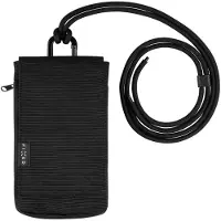 FIXED Camino Case avec lanyard pour téléphones portables jusqu'à 7" noir
