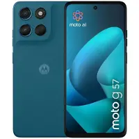 TIM Motorola moto g57, écran de 17,1 cm (6,72 pouces), 8 Go de RAM, 256 Go de stockage, appareil photo de 50 MP, système d'exploitation Android 16.0, couleur verte