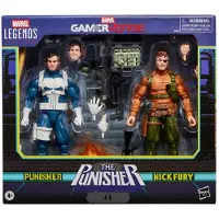 Hasbro The Punisher Marvel Legends Gamerverse Actionfiguren 2er-Pack Punisher & Nick Fury 15 cm