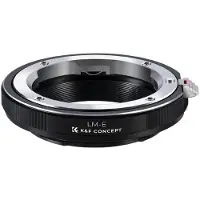 K&F Concept Adaptateur d'objectif K&F Leica M - Monture Sony E