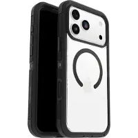 Otterbox Defender Pro XT iPhone 17 Pro Max Back Cover avec Aimant MagSafe Transparent Noir