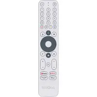 Strong RCU-GOOGLETV2 Universal remote control for media players and Android TVs, white (Télécommande universelle, Infrarouge), Télécommande, Blanc