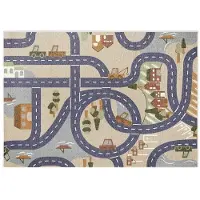 Techwo Scanroads play mat 95x133cm (133 x 95 cm)