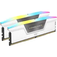 Corsair Mémoire D5 6000 32 Go C30 Vengeance RGB K2 W - 32 Go - DDR5