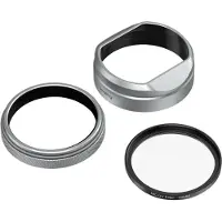 SmallRig Filtre UV 5851 avec pare-soleil pour Fujifilm X100VI / X100V, argent