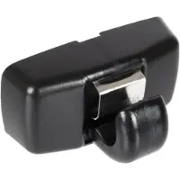 M MODECAR Support de pare-soleil noir pour VW Amarok, Beetle, Bora, Caddy, Eos, Gol, Golf IV, Lupo, Passat B5, Polo, Saveiro, Sharan I, Touran I, T5