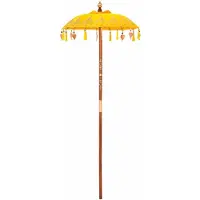 vidaXL Parasol balinais, 125 x 125 x 260 cm