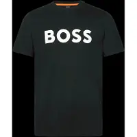 BOSS T-Shirt 'Thinking 1' noir / blanc