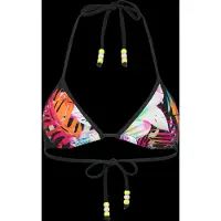 Desigual Hauts de bikini 'Daiquiri' orange foncé / rose / noir / blanc