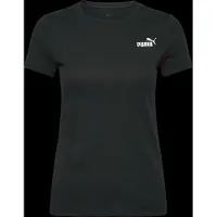 Puma T-shirt fonctionnel 'Ess No. 1' noir / blanc