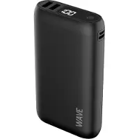 Wave Extrapower -varavirtal??hde, 20, musta (20000 mAh, 74 Wh), Chargeur de secours, Noir