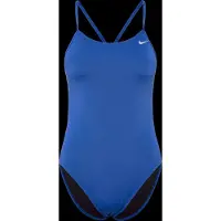 Nike Hydrastrong Solids Cut Out Swimsuit Bleu US 32 Femme