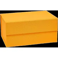 OYOY Living Boîtes de rangement L24 x W17 x H12 Jaune
