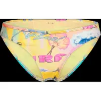 Rip Curl Hotel Malibu Hi Leg Cheeky Bikini Bottom Multicolore S Femme