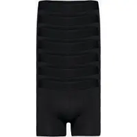 Resterods Lot de sept boxers en coton Gunnar hommes - Noir