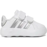 Adidas Baskets 'Grand Court 2.0' argent / blanc