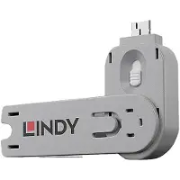 Lindy Usb Port Blocker Argenté