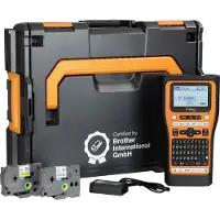 Brother PT-E560BTVP imprimante pour étiquettes Transfert thermique 180 x 180 DPI 20 mm/sec Sans fil et filaire HSE/TZe Bluetooth QWERTY