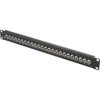 Renkforce RF-4541184 - BNC - Schwarz - Rackeinbau - 1U - 482,6 mm - 44,5 mm (RF-4541184)