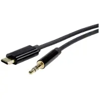 Roline 12033218 câble audio 3 m 3,5 mm USB Type-C Noir