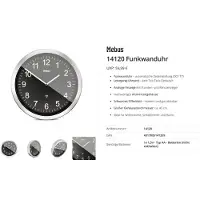 Mebus Orologio da Parete Senza Fili (45 cm)