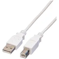 Value Câble USB 2.0, type A-B, blanc, 4,5 m