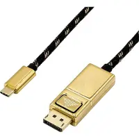 Roline 11.04.5848 USB graphics adapter 4096 x 2560 pixels Black, Gold