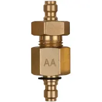 Ks Tools Adaptateur double M14x1,5 femelle et mâle et raccord de flexible 3/8