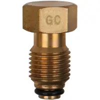Ks Tools Adaptateur de fermeture M14x1,5 filetage mâle et hexagone 16 mm avec joint d'étanchéité
