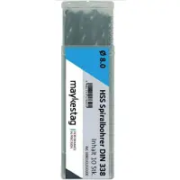 Alpen Foret hélicoïdal HSS avec affûtage en croix (0,60 mm)