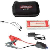 Dino KRAFTPAKET Système de démarrage rapide, câble de démarrage 12V 1500A 62.9Wh 136150 Courant de démarrage (12 V)= (1500 A, 4250 mAh)