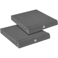 Adam hall Stands Pad Eco Charcoal Mousse d'isolation d'enceinte