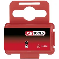Ks Tools 1/4" TORSIONpower Bit Torx 25 mm TB15 avec alésage Pack de 5 - 918.3611
