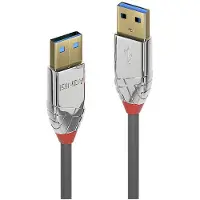 Lindy 36625 Câble USB 3.0 Type A/A Cromo Line M/M 0.5m