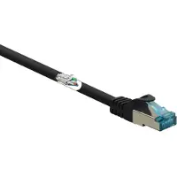 Renkforce RF-5047472 Câble réseau Noir 10 m Cat6a S/FTP (S-STP) (RF-5047472)