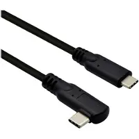 Roline 11.02.9075 Câble USB 3.2 Gen 2x2 1 m USB C Noir