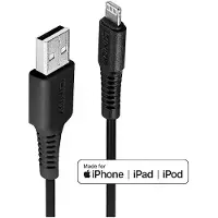 Lindy 31322 3 M Usb-a To Lightning Cable Argenté